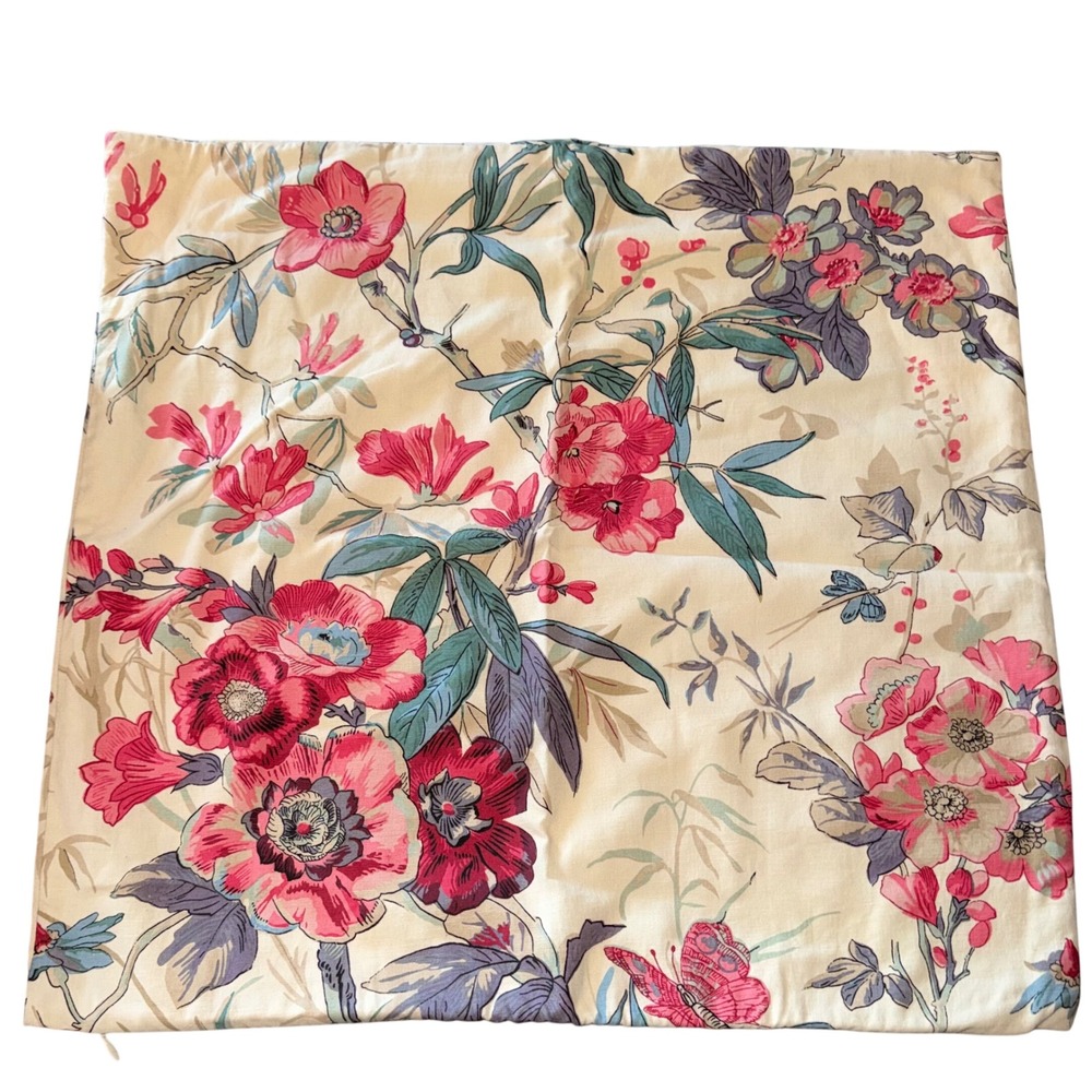 Pottery Barn Ophelia Pillow Cover 22x22 Floral Cottagecore Grandmillenial NWT